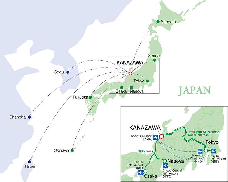 map of Japan